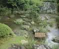 迎仙橋下流の沢飛び（碧雲荘）